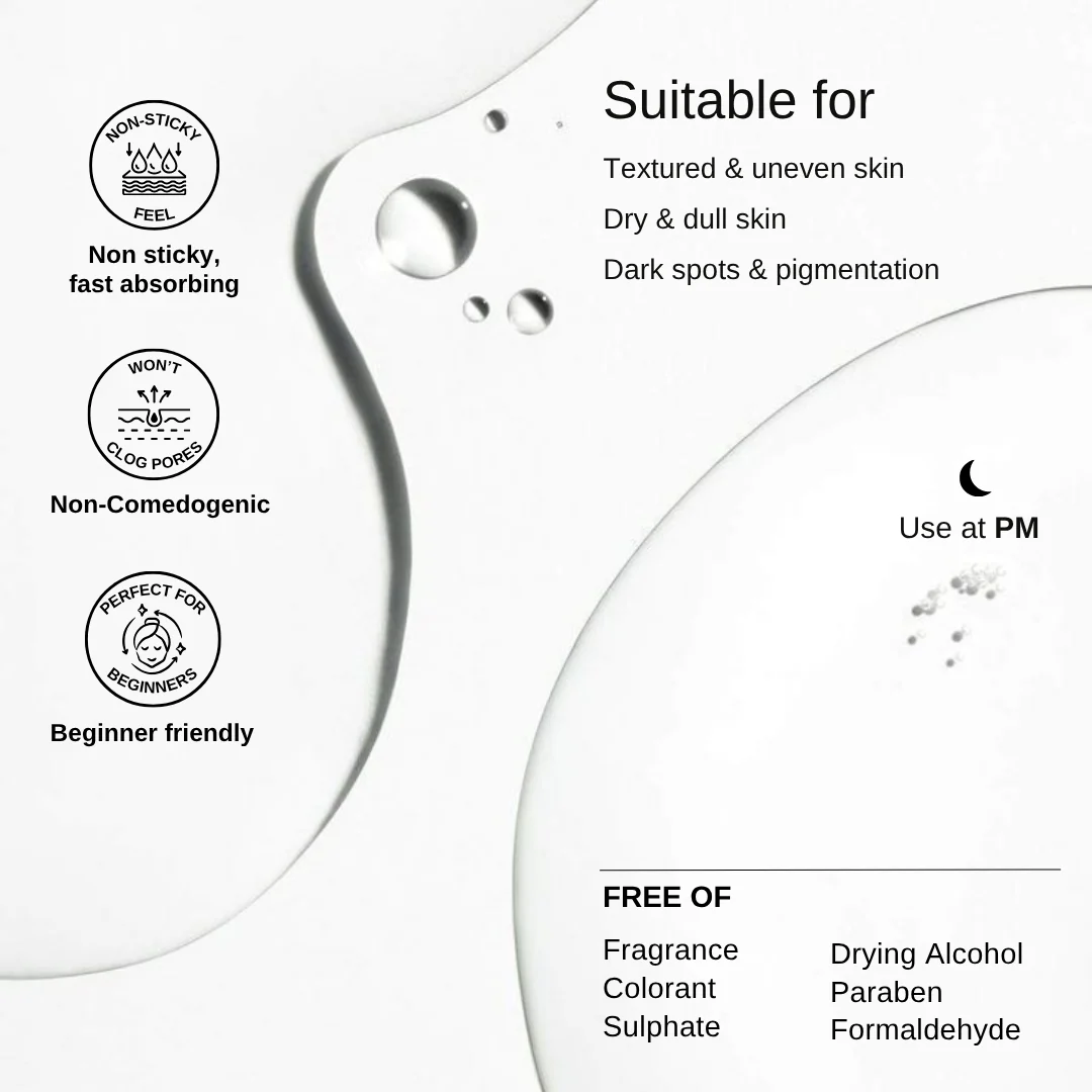 Air Brush Facial Lactic acid Exfoliating Serum - Image 6