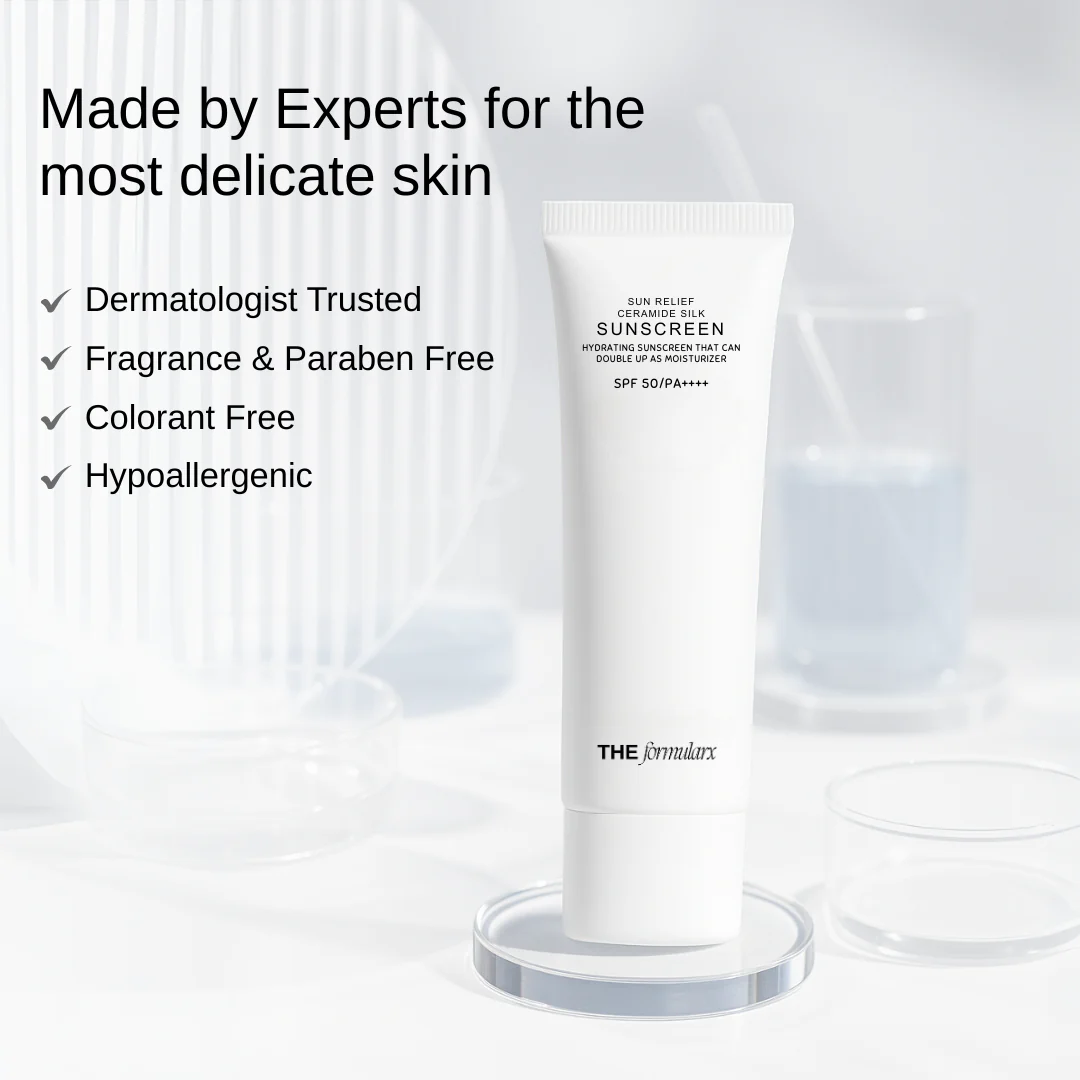 Sun Relief Ceramide Silk Hydrating Sunscreen SPF 50 / PA ++++ - Image 8